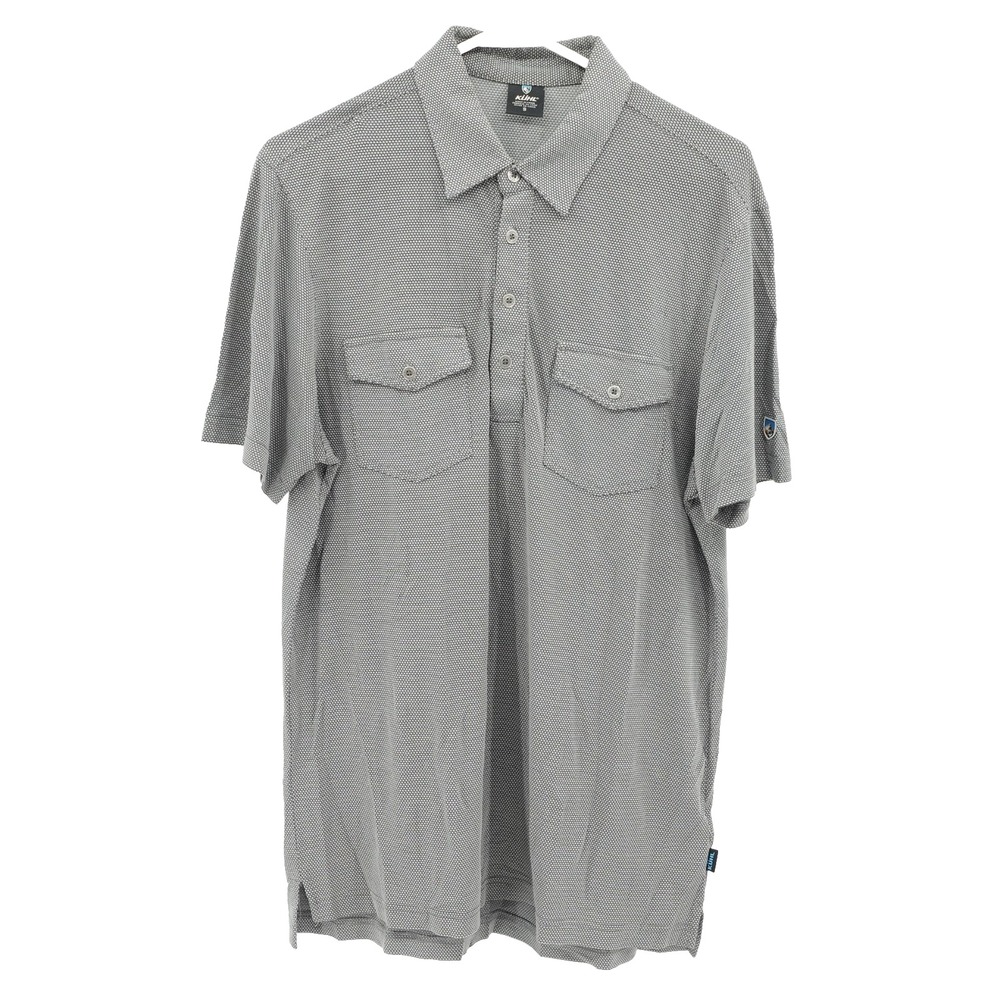 Kuhl Shirt SZ S Performance Polo Outdoor Hiking Gorpcore Breathable Workleisure